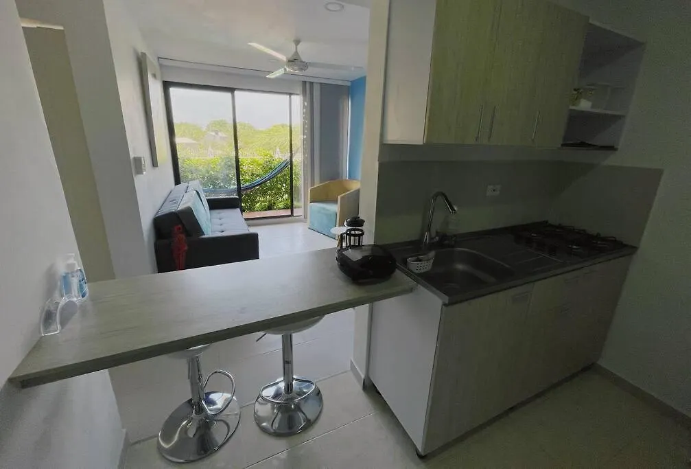 Apartamento The Refuge#1 Lovely 2 Br-Apt Pool & Good Vibes Santa Marta  Colombia